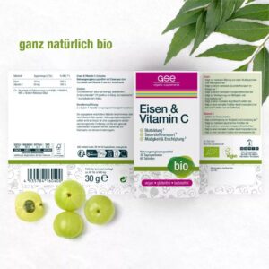 Železo & vitamín C komplex (Bio) - 60 tabliet-2