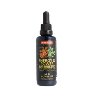 Extrakt pre energiu a silu –⁠⁠⁠⁠⁠⁠ cordyceps a zelený čaj 60 ml