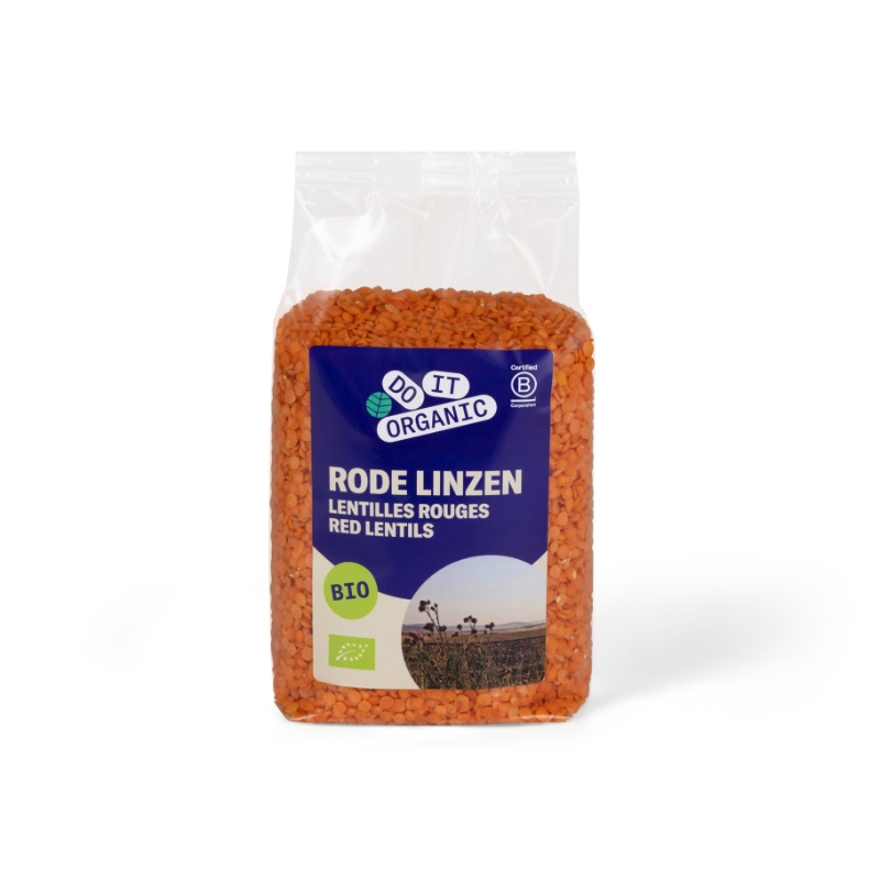 BIO červená šošovica 500 g