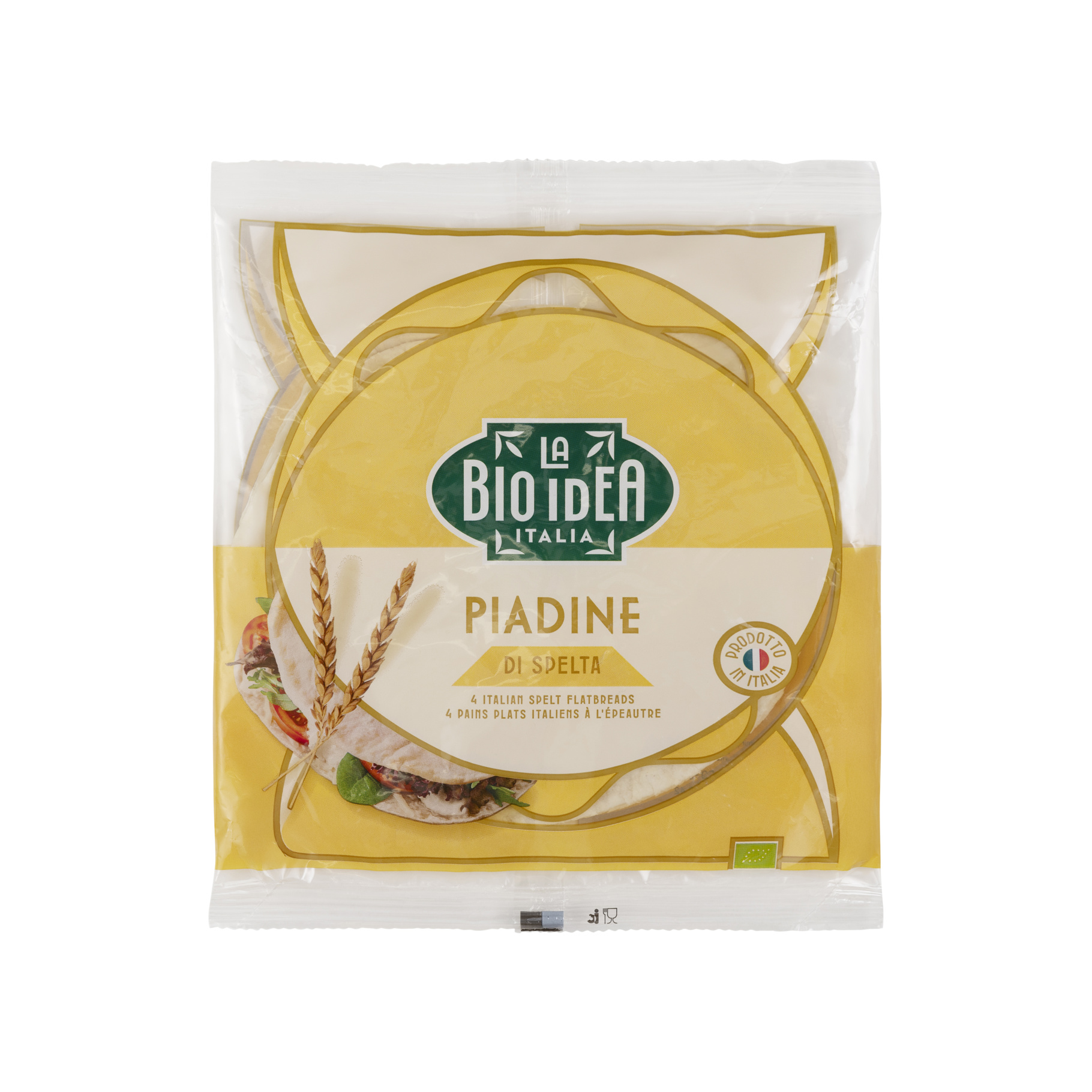 BIO placka Piadine LBI – špaldová 4