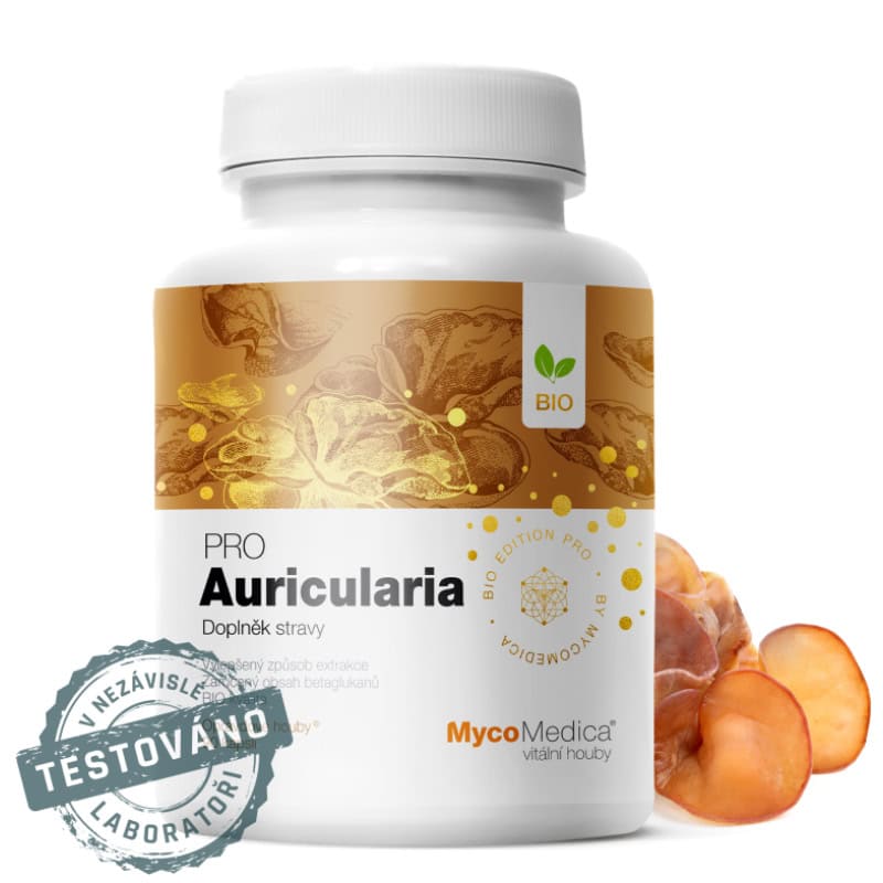 Bio Auricularia PRO – 90 kapsúl