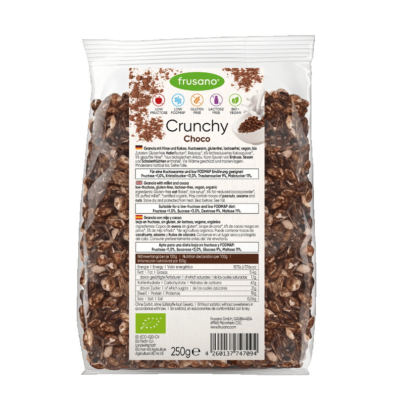 Bio kakaová granola - 250