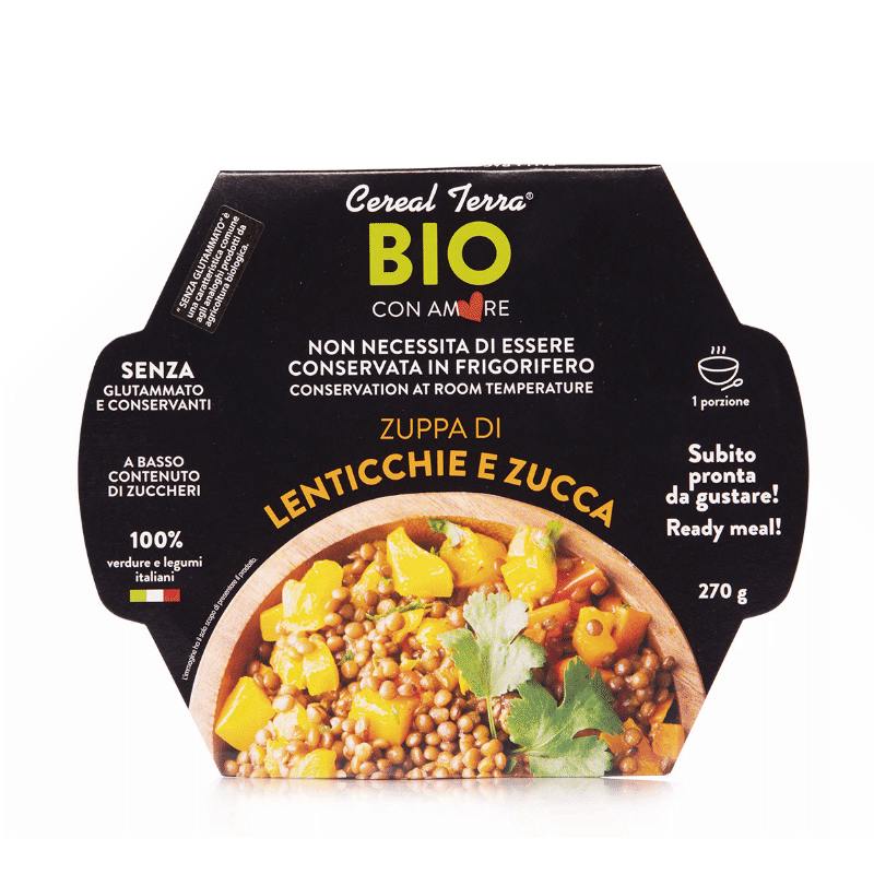 Hotové jedlo – polievka zo šošovice a tekvice 270 g-1