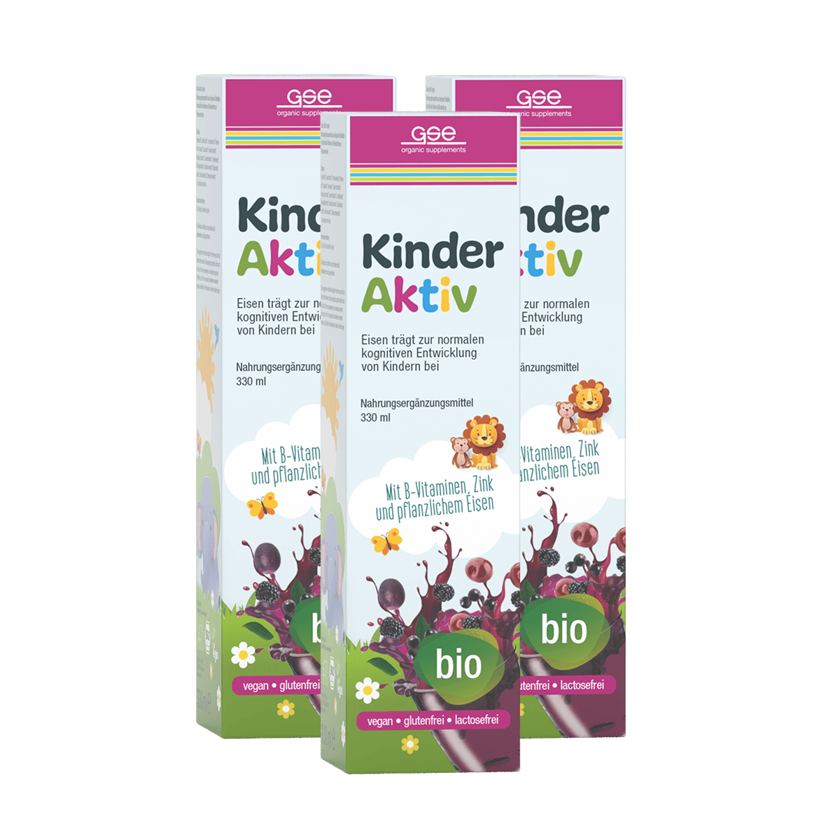 Vitamínový komplex pre deti – 3 x 330 ml - 1