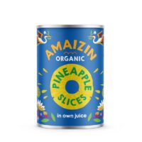 BIO ananás Amaizin – plátky 400 g