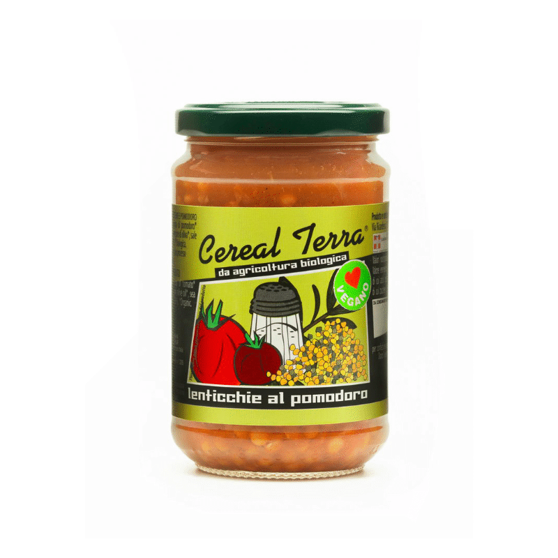 Bio šošovica v paradajkovej omáčke – v skle 300 g