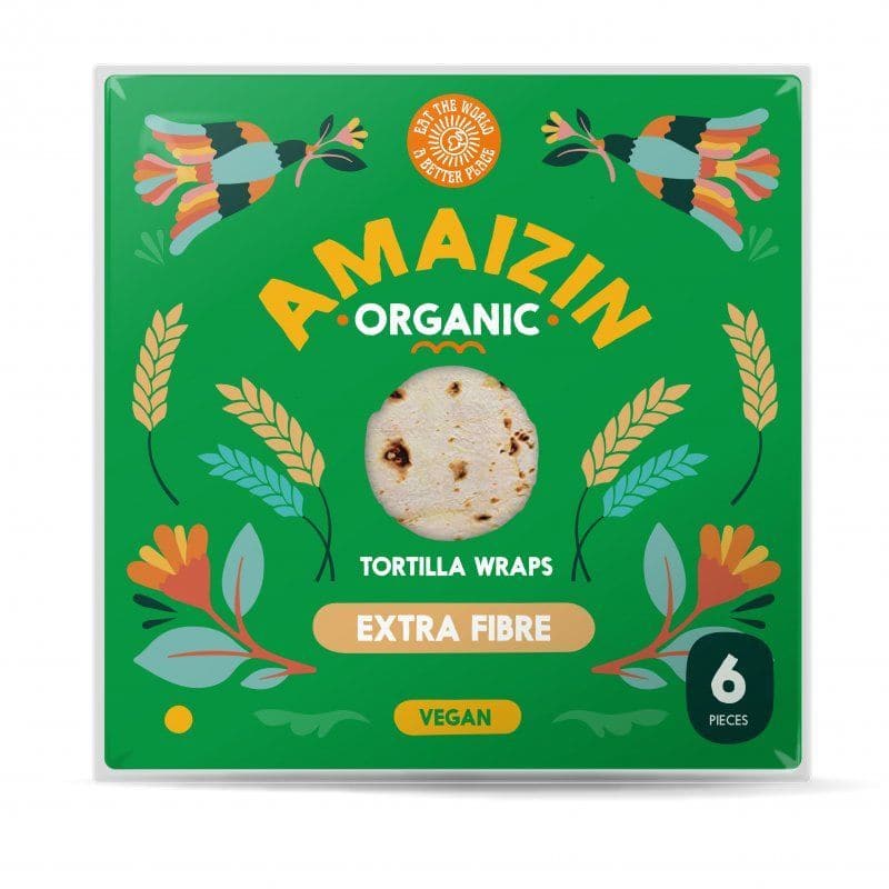 BIO tortilla placky Amaizin – extra vláknina 240 g