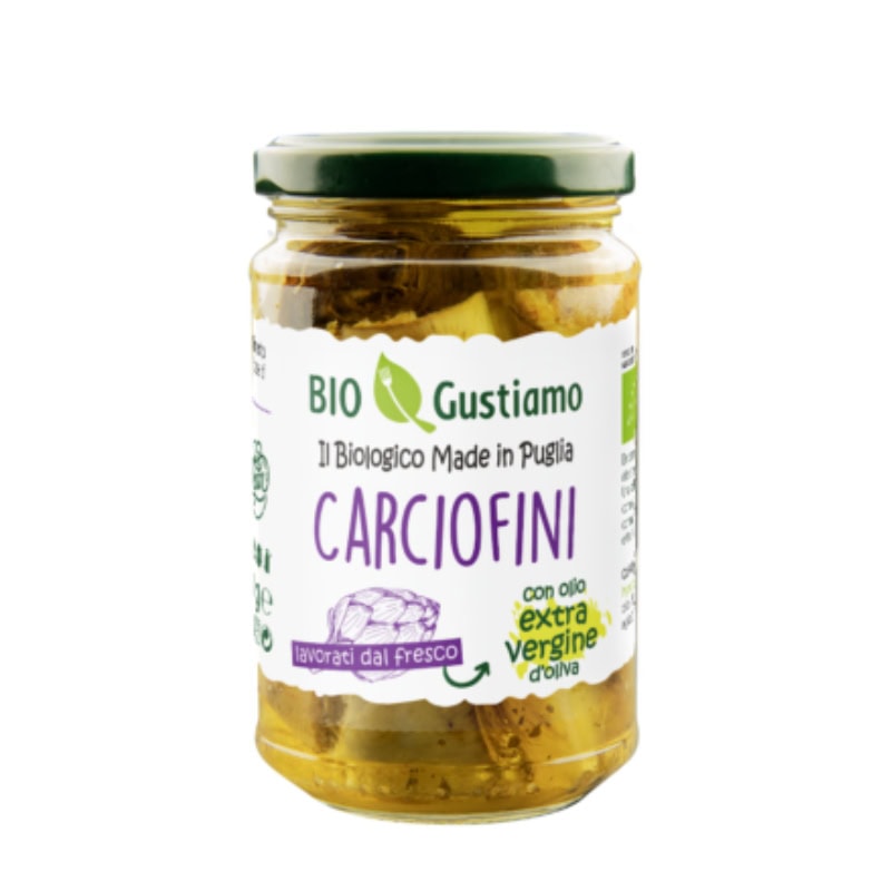 Bio artičoky – v olivovom oleji 280 g