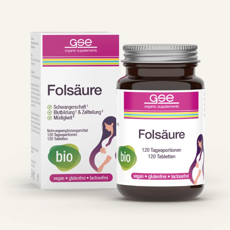 Kyselina listová kompakt (vitamín B9) – 120 tabliet