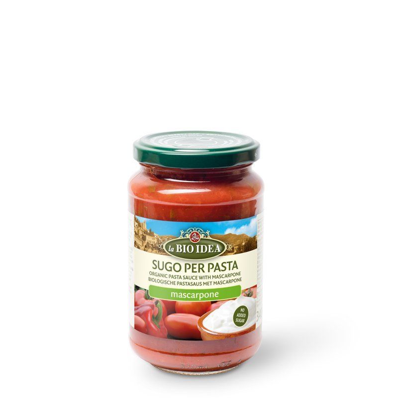 BIO omáčka na cestoviny LBI – Mascarpone 340 g